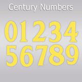 Century Style Number Set