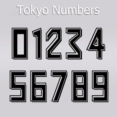 Tokyo Style Numbers