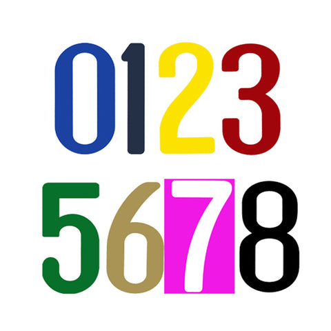 Brasilian Style Numbers